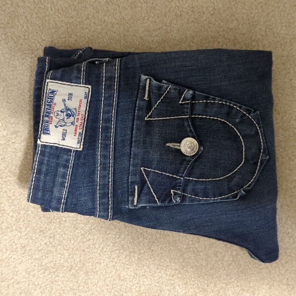 Vintage True Religion Straight Leg Jeans - Picture 4 of 4